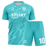 シアン ユニフォーム サッカー